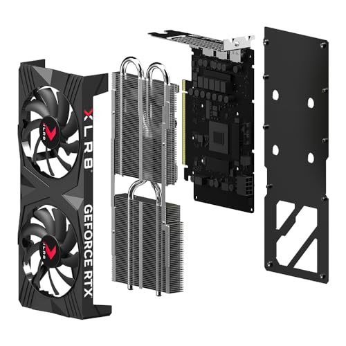 PNY Tarjeta Grafica GeForce RTX™ 4060 Ti 8GB XLR8 Gaming Verto Overclocked Dual Fan DLSS 3