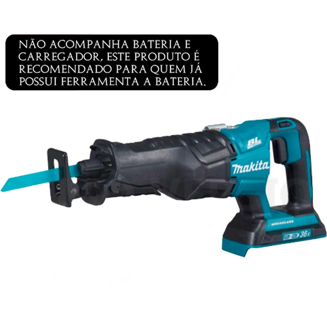 Makita Djr360Z - Sierra de sable 18vx2 litio bl