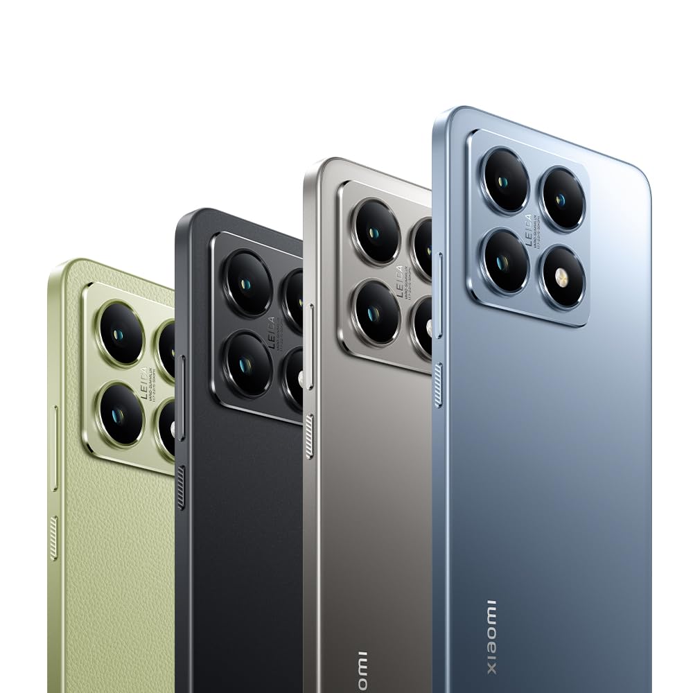 Xiaomi 14T – Smartphone de 12+256GB, Lentes Leica Summilux, MediaTek Dimensity 8300 Ultra, Pantalla AMOLED de 6,67'' 144Hz, HyperCharge 67W, Azul Titanio (Versión ES)