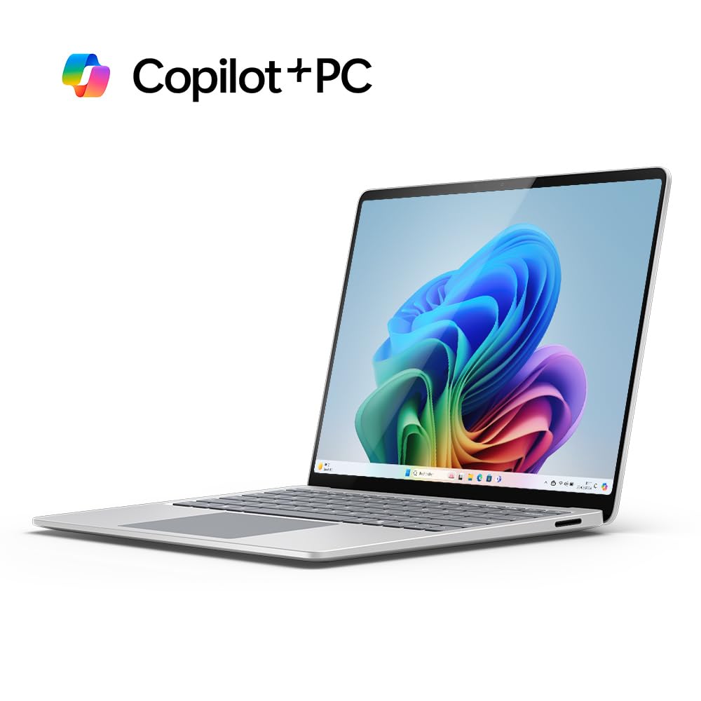 Microsoft Surface Laptop | Copilot+ PC | Pantalla táctil 13.8” | Snapdragon® X Plus | 16GB RAM | 256GB SSD | Último Modelo, 7a edición | Platino