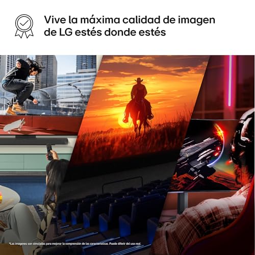 LG 32GX850A-B - Monitor Gaming Ultragear OLED, 32", 4K (3840 x 2160), 165 Hz, 0.03 ms (GTG), Dual Mode, G-Sync Compatible y FreeSync Premium Pro, Inclinación y Altura Ajustable, Morado Grisáceo