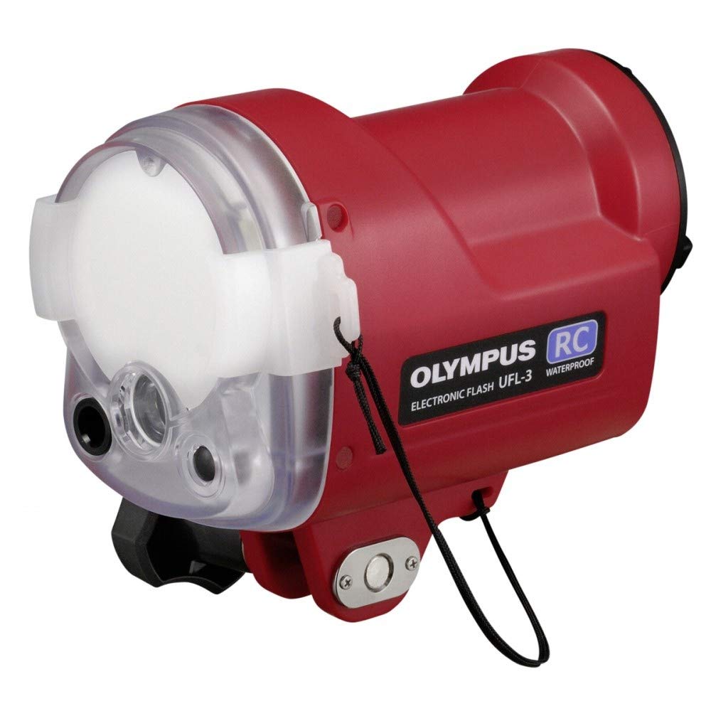 Olympus Flash subacuático UFL-3 para la Serie PT, Rojo