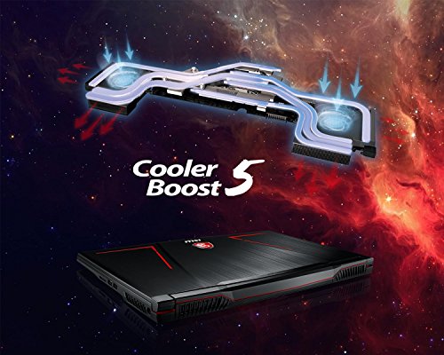 MSI Gaming GE73VR 7RE-043DE Raider 43.9cm (17.3 Zoll) Gaming Notebook Intel Core i7 16GB DDR4-RA