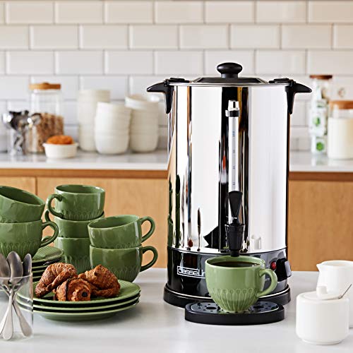 CASSELIN CPC60S - Percolador de café, acero inoxidable