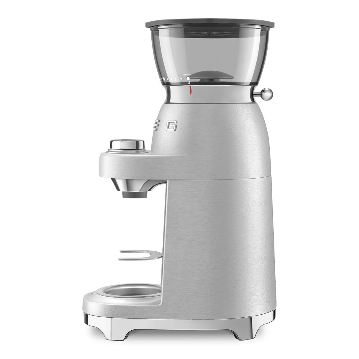 SMEG CGF02SSEU Molinillo de café, Plastic