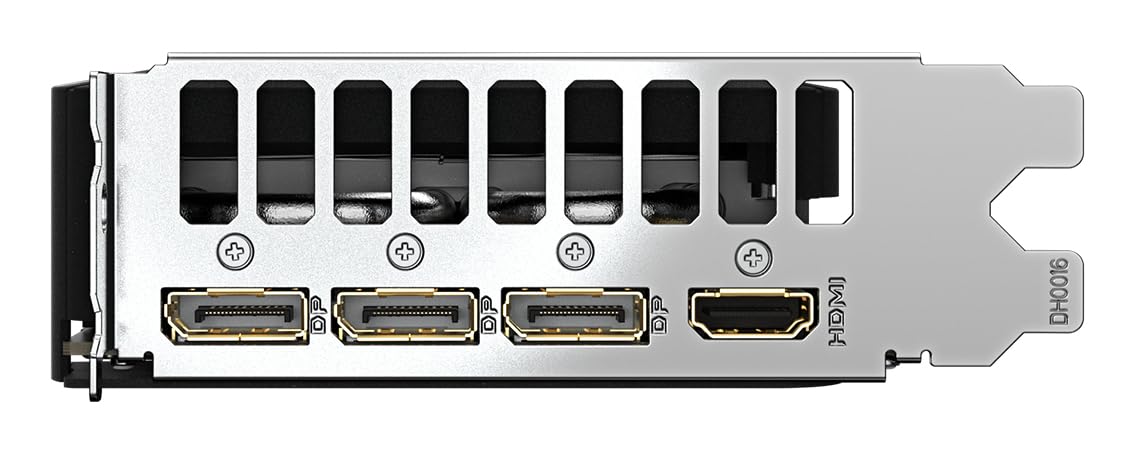 GIGABYTE GeForce RTX 5060 Eagle MAX OC 8G Tarjeta Gráfica – 8 GB GDDR7, 128 bits, PCI-E 5.0, frecuencia de núcleo 2550 MHz, 3 x DisplayPort, 1 x HDMI, NVIDIA DLSS 4, GV-N5060EAGLEMAX OC-8GD 1.0