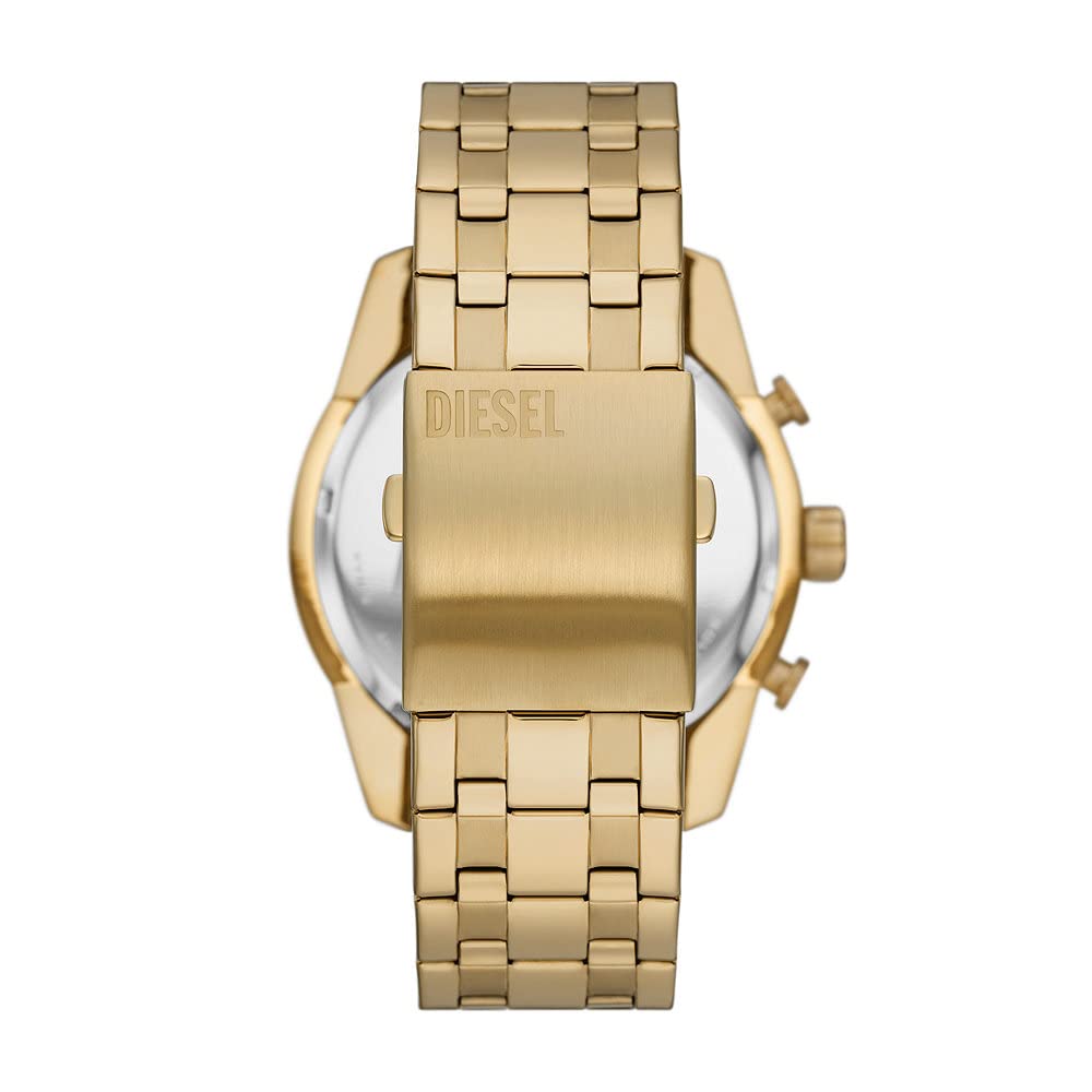 Diesel Reloj Split Acero Inoxidable en Tono Dorado con cronógrafo DZ4590