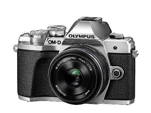 Olympus Objetivo M.Zuiko Digital 17 mm F1.8, Longitud Focal Fija rápida, Apto para Todas Las cámaras MFT (Modelos Olympus OM-D & Pen, Serie G de Panasonic), Negro