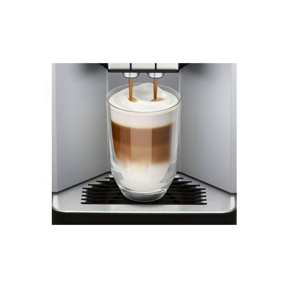 SIEMENS Expresso con amoladora EQ 500 Integral 1500 W Plata