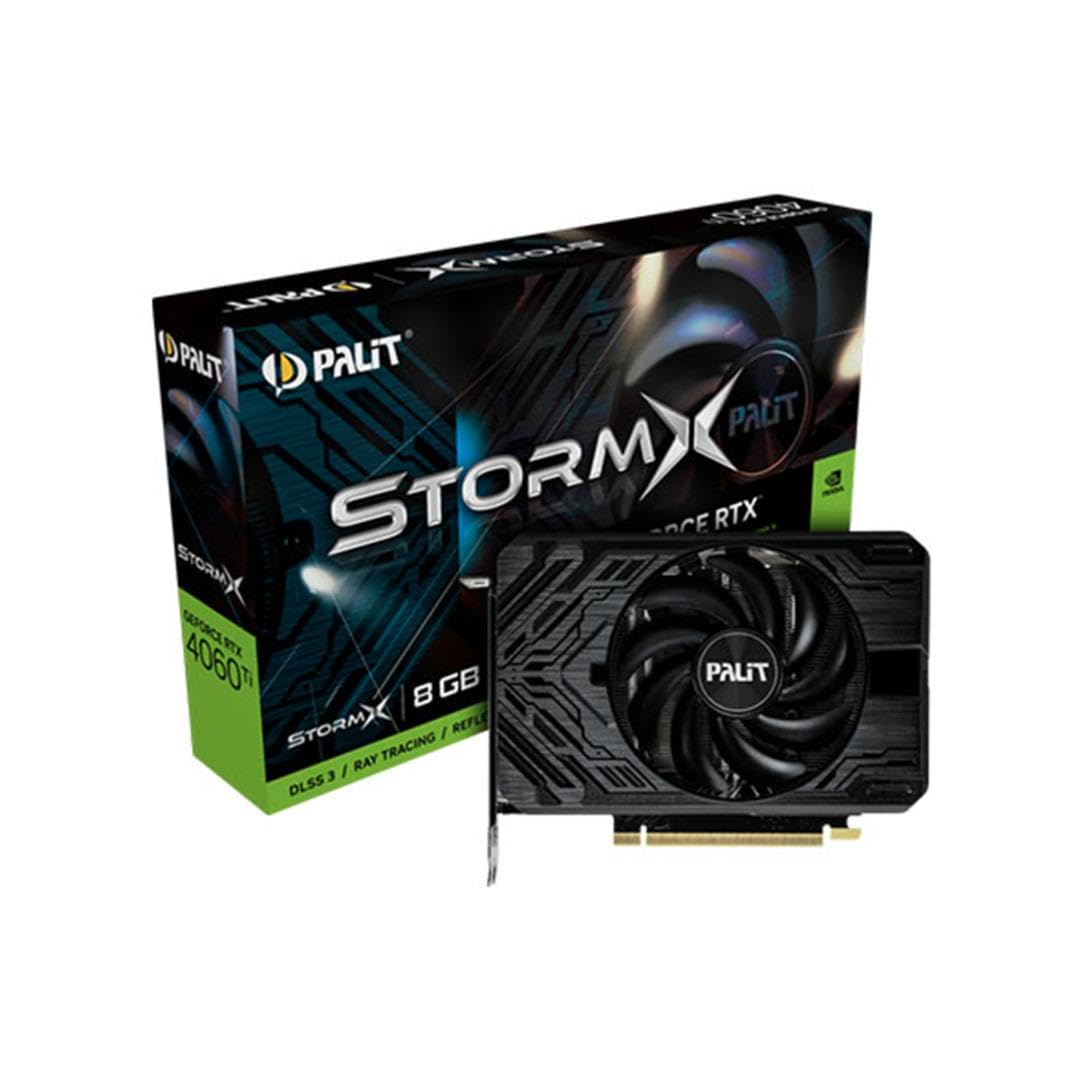 PALIT Tarjeta Gráfica RTX 4060TI STORMX Geforce RTX 4060 Ti 8 GB RAM