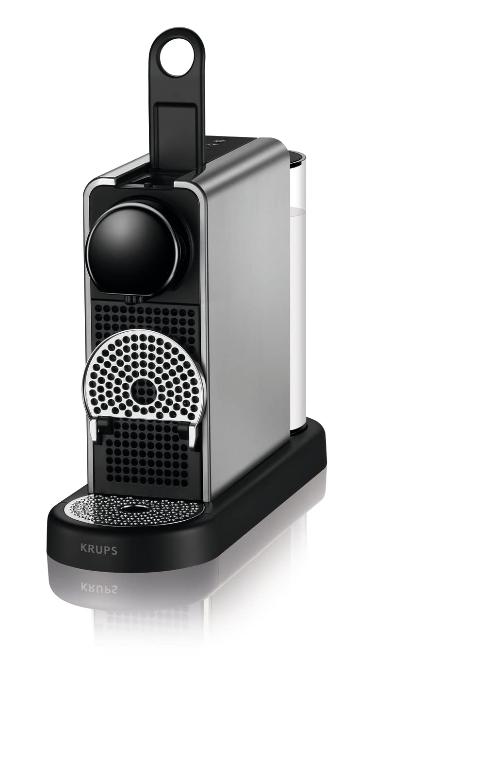 Nespresso Cafetera Krups Citiz Platinum Titanio Cafetera Dosis YY5077FD
