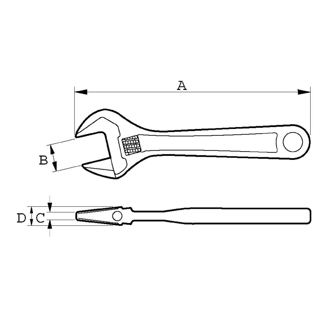 Ajustable Mol Lateral Crom 30"