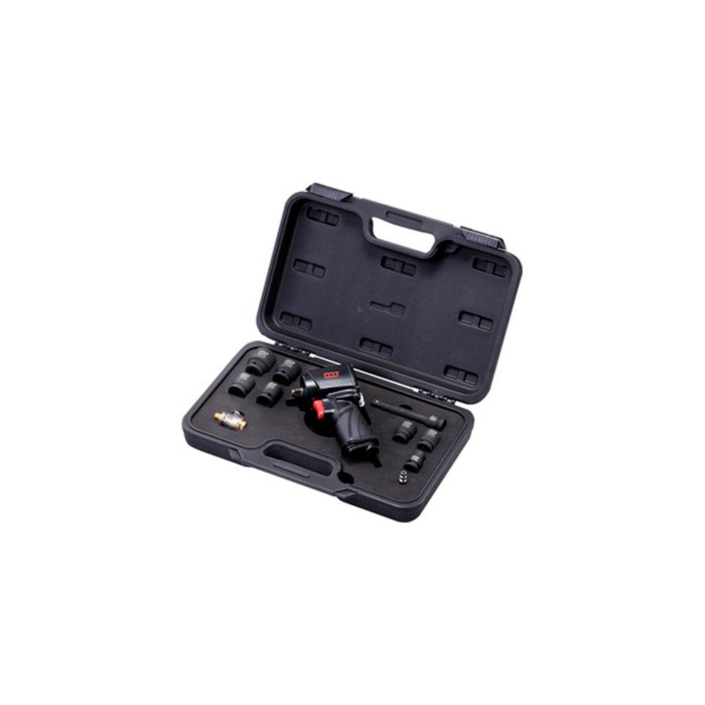M7 Caja Con Llave De Impacto Neumática Compacta 1/2 900 Nm Nc4650 Con Accesorios Nc4650Kit M7