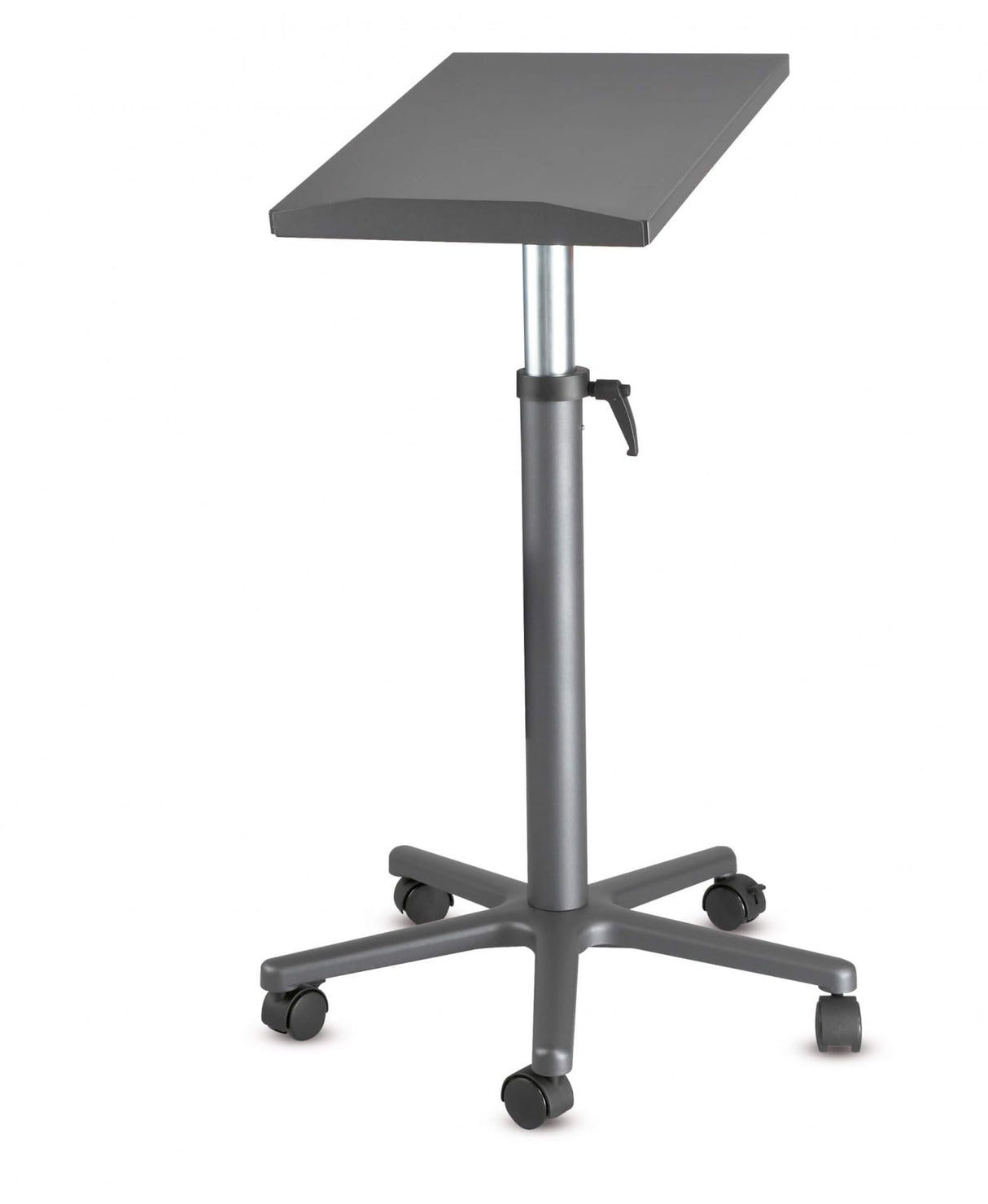 MAUL MAULpro-Mesa de proyección (35 x 50 cm, Capacidad de Carga de 30 K, Altura Regulable, inclinable, Fabricado en Alemania, Color Antracita 9332989, Rollen