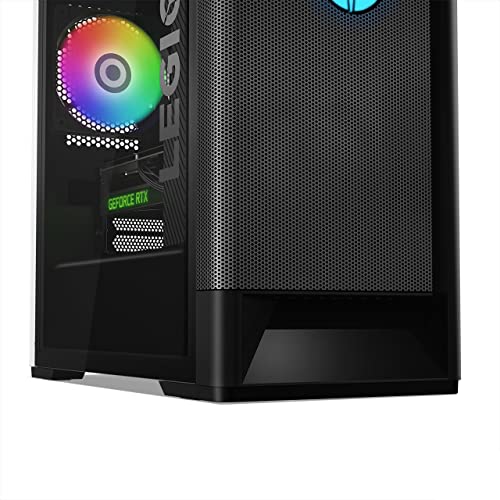 Lenovo Legion T5 Gen 7 - Ordenador de Sobremesa Gaming (Intel Core i5-12400F, 16GB RAM, 1TB SSD, NVIDIA GeForce RTX 3060-12GB, Sin Sistema Operativo) Negro - Teclado QWERTY Español