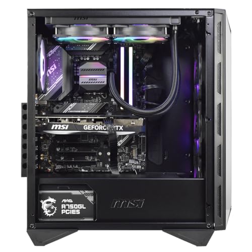 M.Red PC Gamer Powered by MSI CBT012-04 - Procesador Intel Core i5-14600KF, GeForce RTX 4070, 32 GB DDR5, 1 TB SSD NVMe, Windows 11 Familia