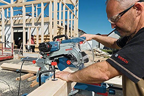 Bosch Professional GCM 12 SDE - Ingletadora telescópica (1800 W, Ø disco 305 mm, Soft Start, vel. regulable, láser)
