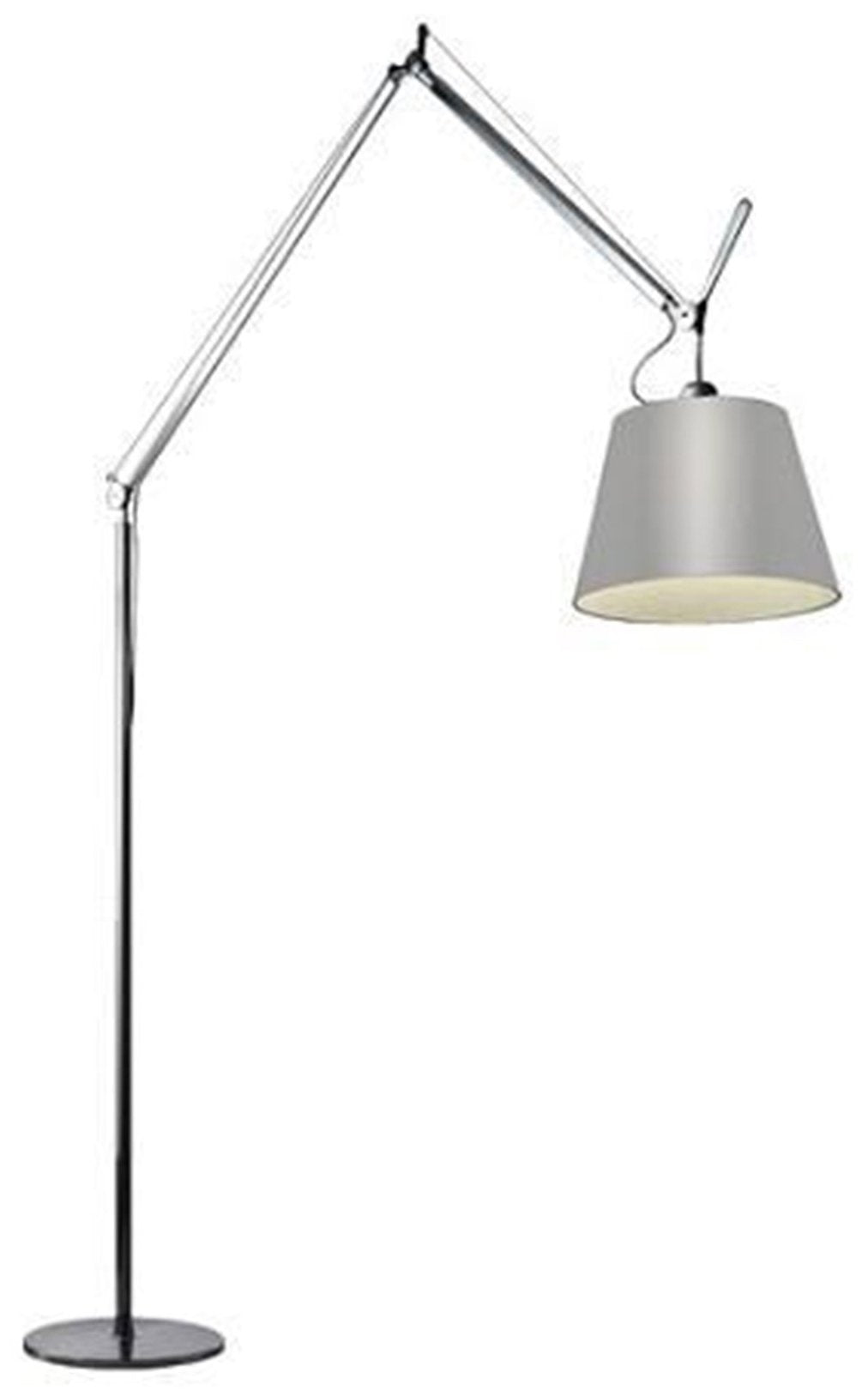 Artemide Lámpara De Pie Tolomeo Mega Dimmer 0778010A+0779010A+0781020A aluminio Ø 36 L 113 H 238 cm