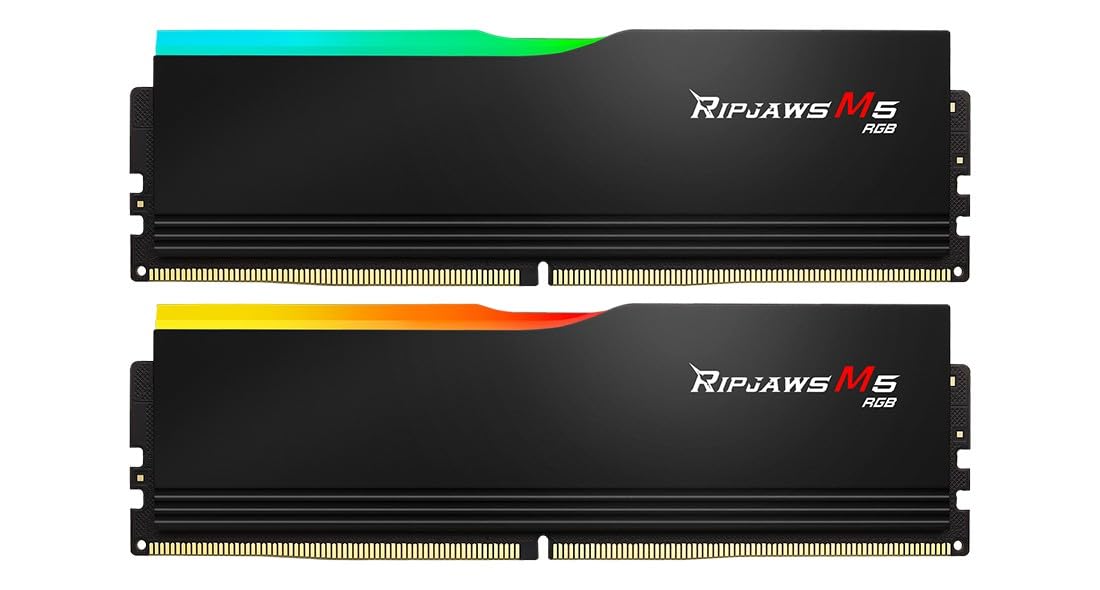 D548GB 6400-32 Ripjaws M5 RGB K2 bk GSK (F5-6400J3239F48GX2-RM5RK)