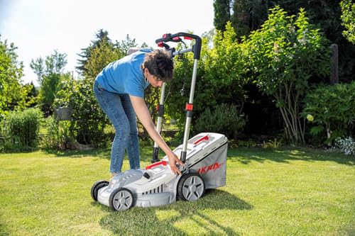 IKRA cortacésped eléctrico IERM 2043 T, 2000W, altura de corte 30-75mm, anchura de corte 43cm, incl. cuchilla de repuesto