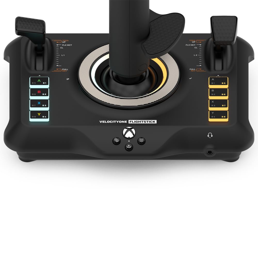 Turtle Beach Maneta de simulación universal VelocityOne Flightstick para Xbox Series X|S y Xbox One | PC Windows 10/11