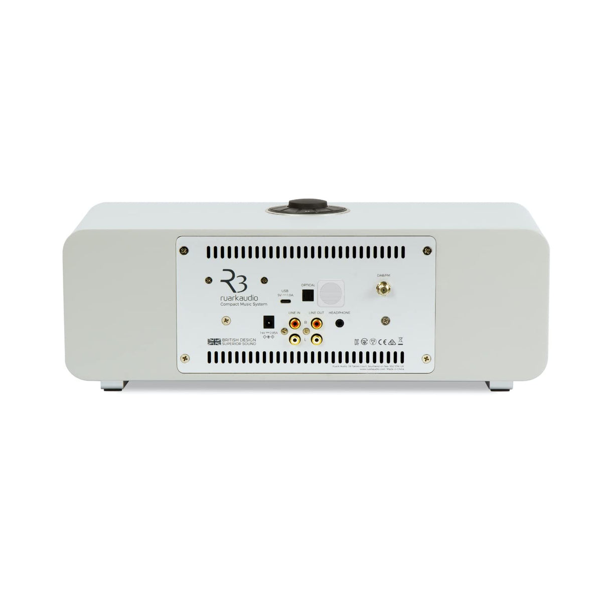 RUARK AUDIO R3 Stereo Dab+ CD Bluetooth WiFi USB-C Internetradio Gris