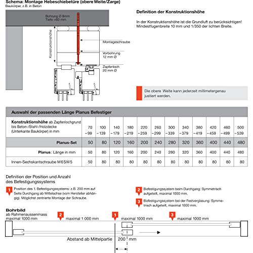 SFS Intec 1319027 SFS Planus - Sistema de fijación para techos de madera (50 unidades, 20 unidades), color plateado
