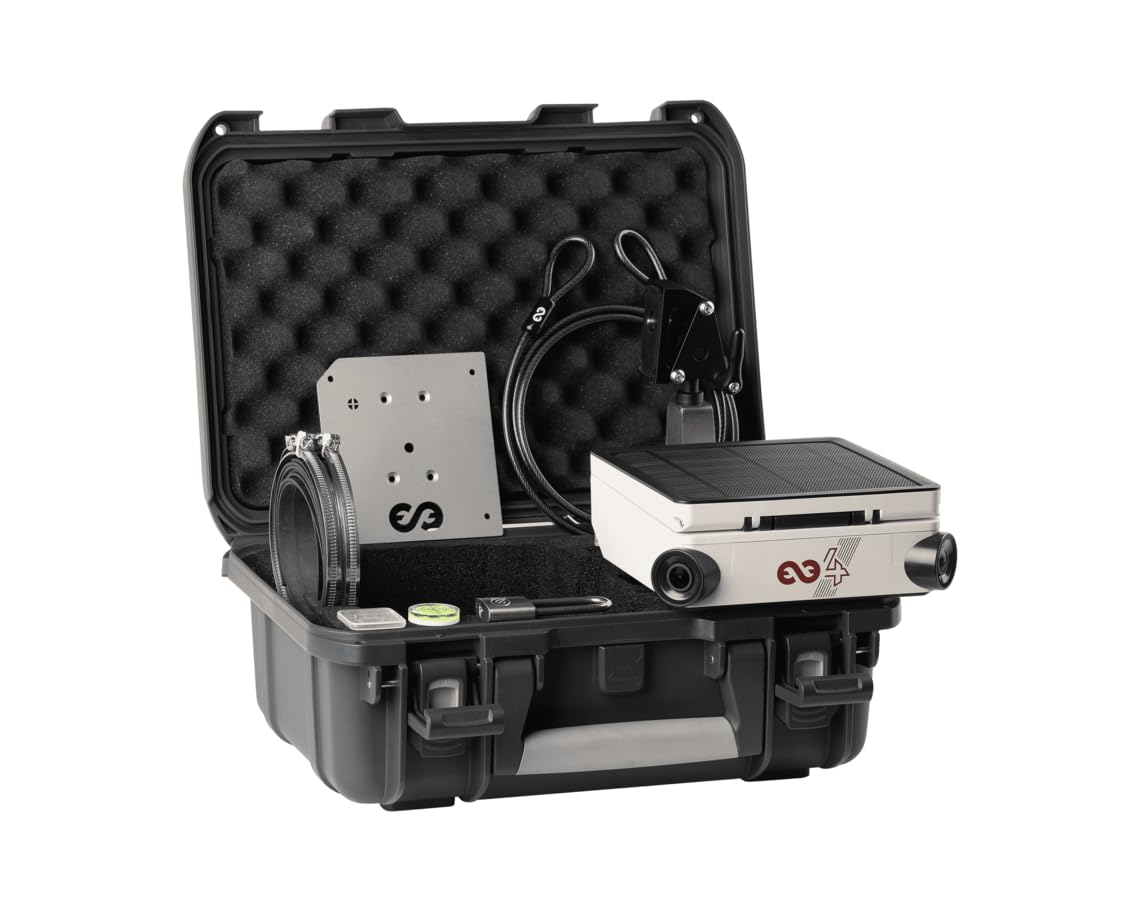 Enlaps Pack Tikee 4 con funda rígida - Cámara de lapso de tiempo 6K y accesorios