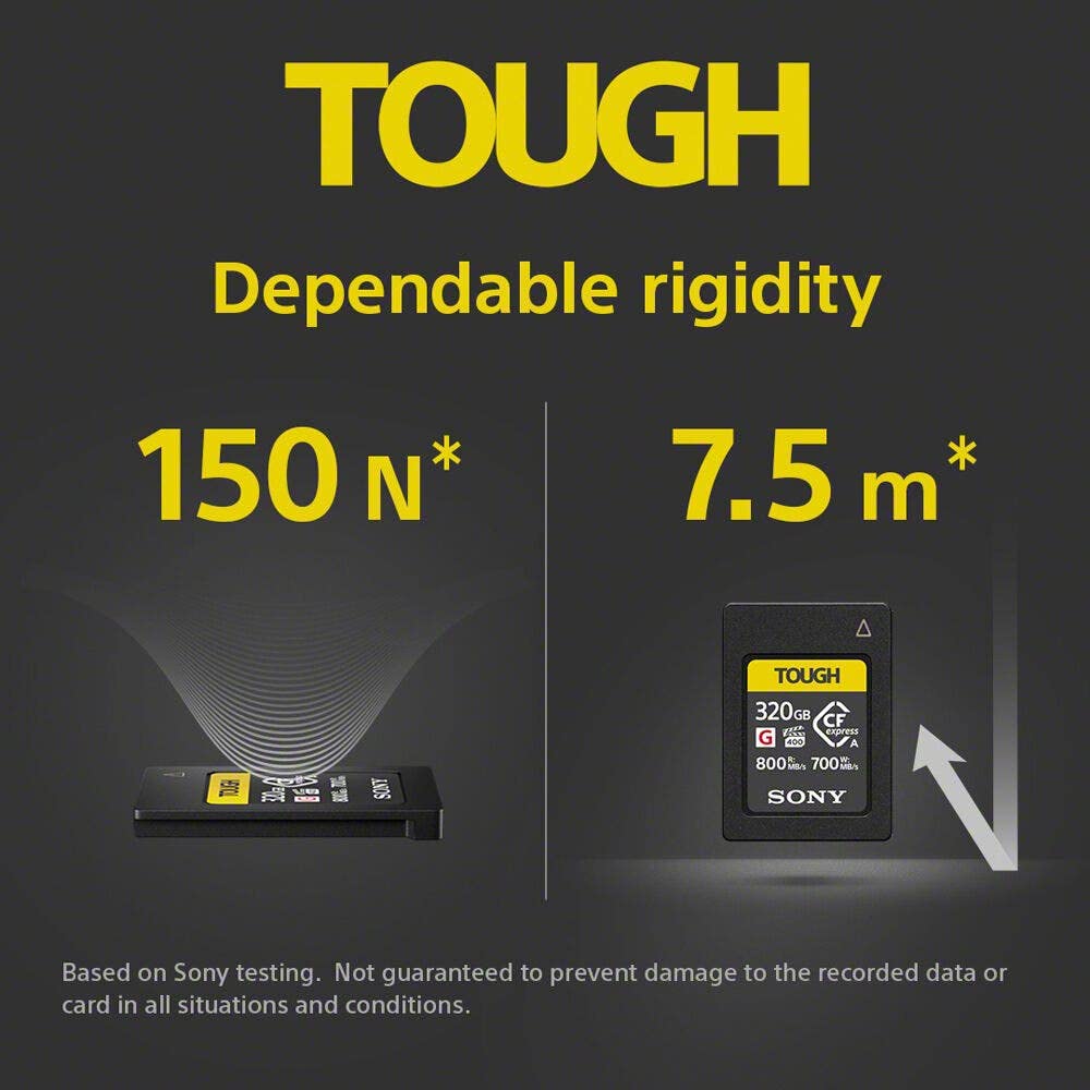 Sony 320 GB CEA-G Serie CFexpress Tipo A Memory Card