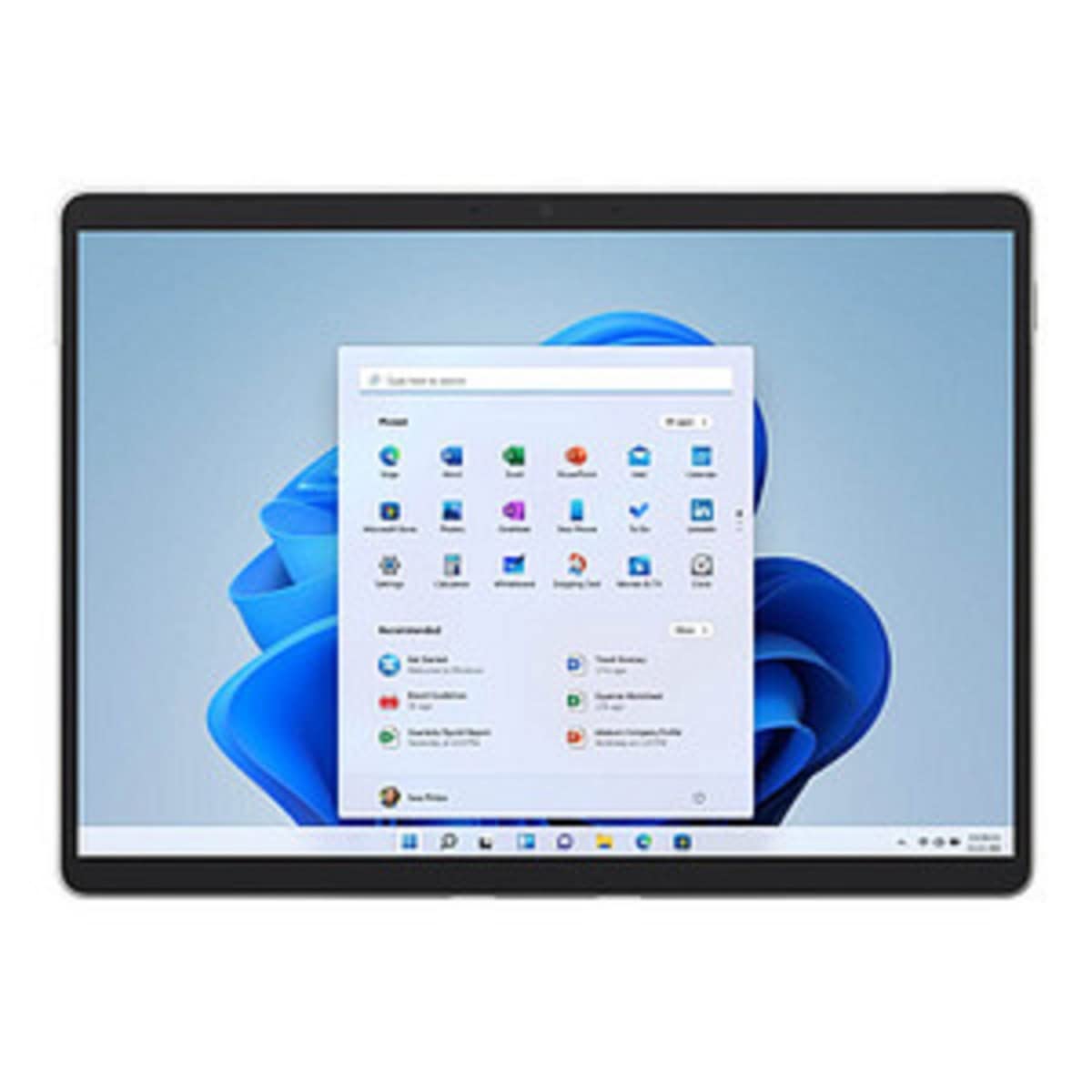 Microsoft Surface Pro 8 256 GB (i5/16 GB) Platinum W11 Pro *Nuevo, Negro, 8PU-00003
