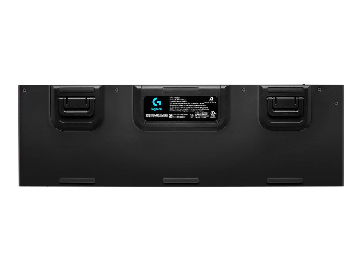 LOGITECH Compatible G915 Lightspeed Wireless RGB Mechanical Gaming Keyboard – GL Clicky - Carbon - Pan - Nordic