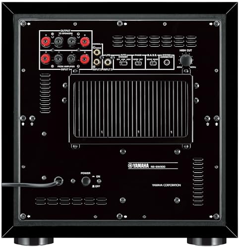 Yamaha NS-SW300 - Subwoofer de 250 W, negro