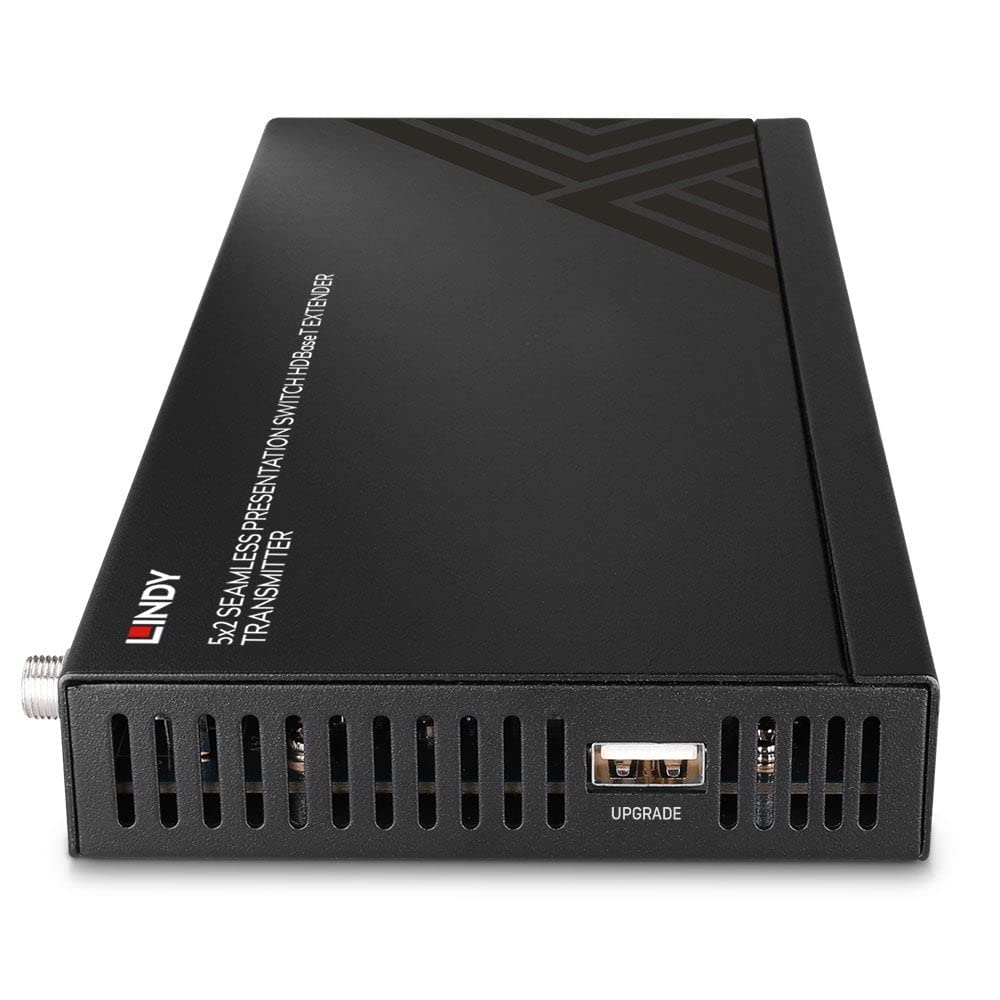 Lindy 38338 Extensor y conmutador Fluido HDBaseT de 5 Puertos, transmisor