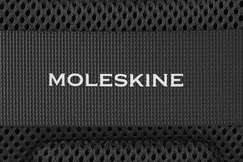 Moleskine Mochila Pequeña, Colección Classic, Mochila Compatible ConTablet, iPad, Laptop Hasta 11 Pulgadas, Dimensiones 25 x 36 x 7 cm, Color Negro