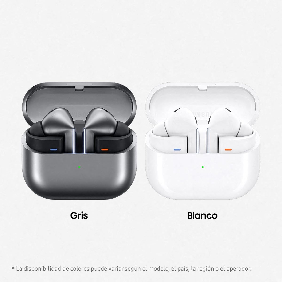 Samsung Galaxy Buds3 Pro + Cargador - Auriculares Inalámbricos, Cancelación de Ruido, Bluetooth, Audio 361, Sonido Hi-Fi, Gris (Versión Española)