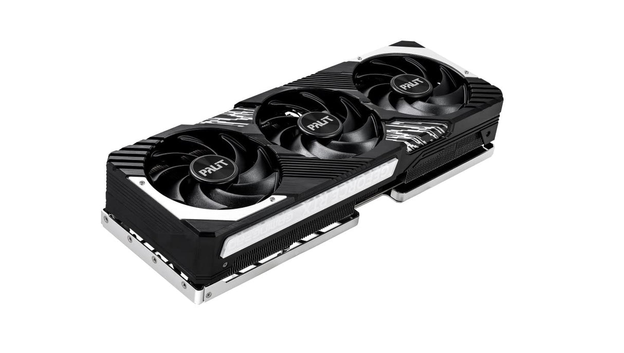 Palit GeForce RTX 4070 Ti Gaming Pro - Tarjeta gráfica de 12 GB GDDR6X, Reloj gráfico de 2310 MHz, PCIe 4.0, 1 HDMI, 3 Puertos de visualización