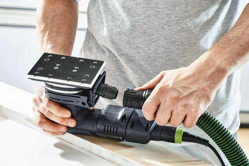 Festool Systainer RTSC 400 3.0 I-Set - Deslizador de batería (incluye batería BP 18 Li 3,0, cargador rápido, adaptador de red (incluye cable de alimentación Plug IT), zapata, protector, bolsa de