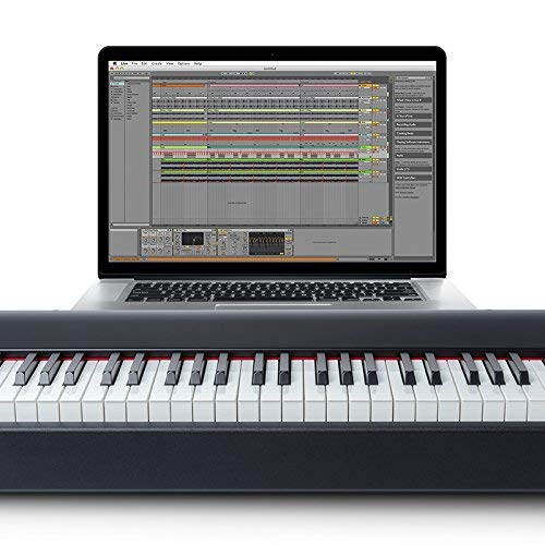M-Audio Hammer 88 - Teclado controlador USB/MIDI profesional con 88 teclas de acción martillo y paquete de software