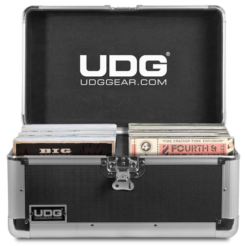 UDG Ultimate - Estuche para Discos de 7 Pulgadas, Color Plateado