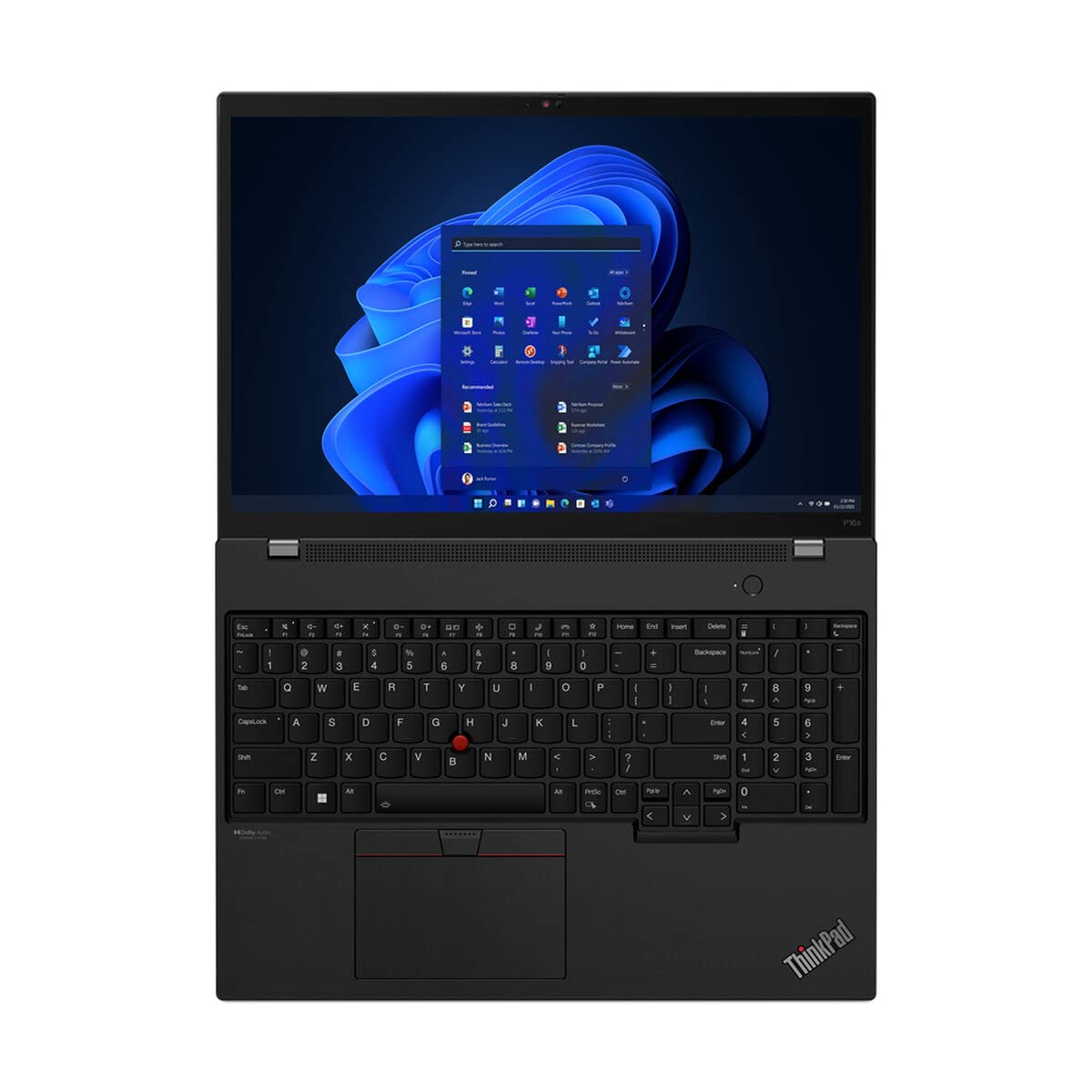 Lenovo Notebook P16S G1 QWERTY Español Intel Core I7-1260P 512 GB SSD 16" 16 GB RAM