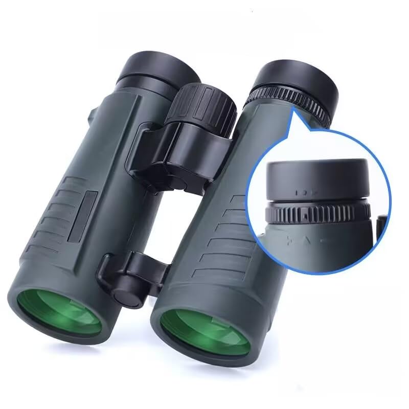 ZEHNHASE GH39 - Prismáticos Plegables y Impermeables, Ideales para Todas Las Condiciones climáticas