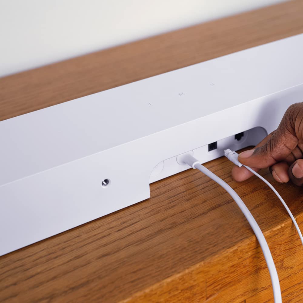 Sonos Ray - Barra de Sonido compacta para la Tele y la música - Blanco