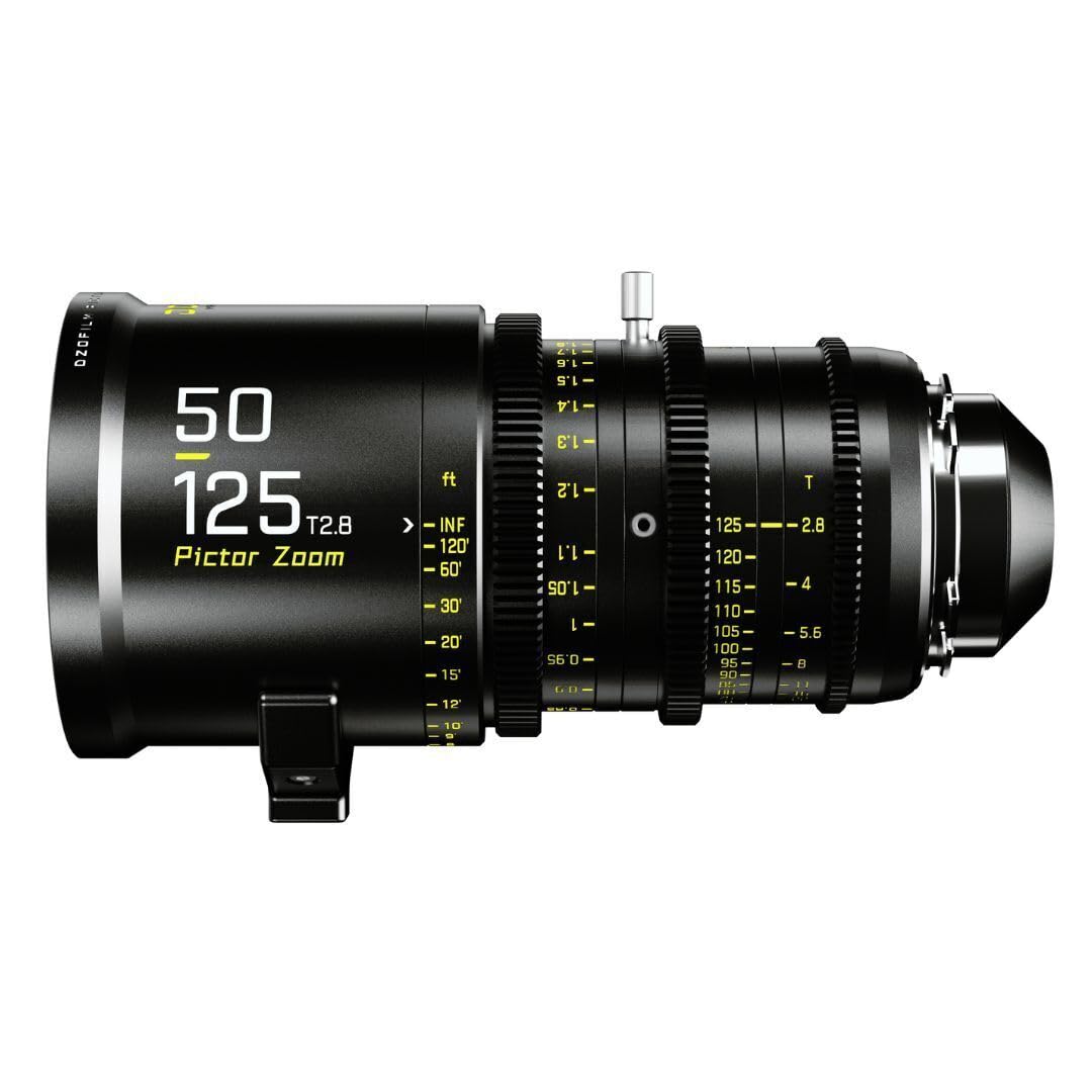 DZOFILM Cine Lens Pictor Zoom 50-125 T2.8 Black for PL/EF Mount (S35)