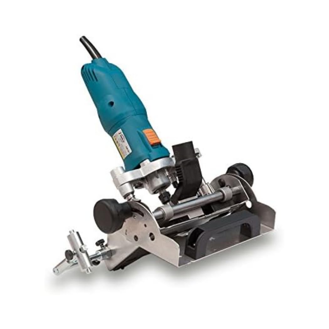 VIRUTEX 7900601 7900601-Fresadora AB181VD 230V 1000W Pinza 8mm 27.000 RPM con maletín M2 3,6 Kg, Metal, Azul, Talla Unica