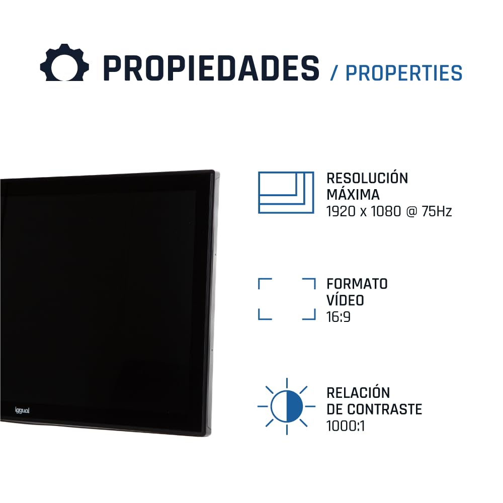 iggual Monitor MTL270HS 27" LED IPS 75 Hz