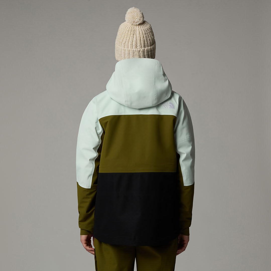 THE NORTH FACE Ceptor Chaqueta de esquí para mujer Pale Green/Forest Olive S