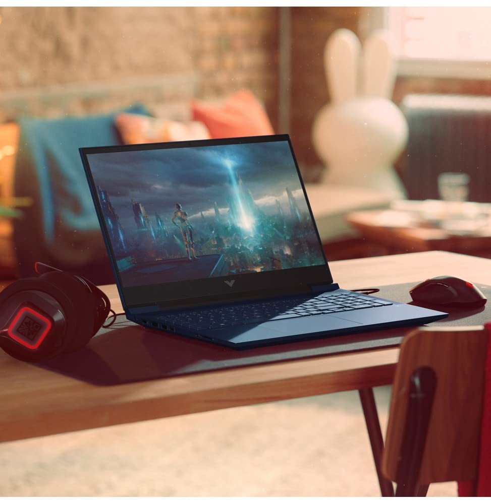 VICTUS BY HP 16-E1001NS 6600H PORTÁTIL 40,9 CM (16.1") FULL HD AMD RYZEN? 5 16 GB DDR5-SDRAM 512 GB SSD NVIDIA GEFORCE RTX 3050 WI-FI 6 (802.11AX) FREEDOS AZUL
