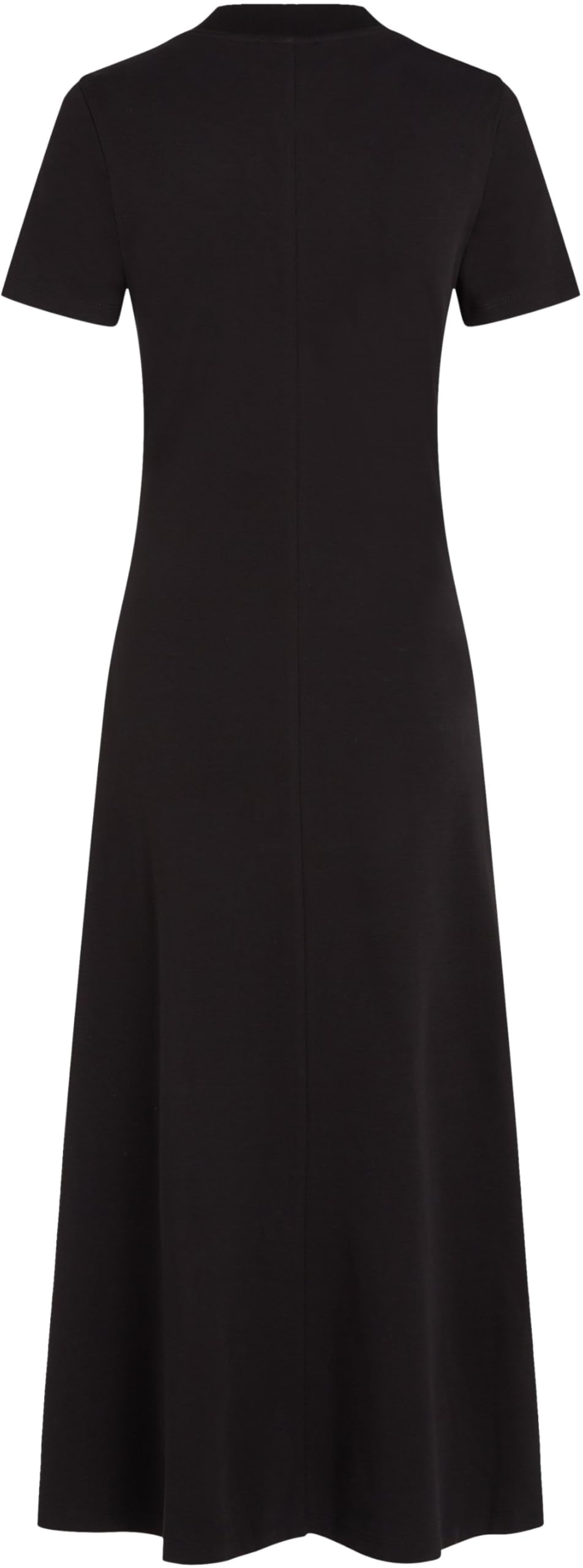Tommy Hilfiger Vestido Mujer Modern Midi Dress Fit & Flare, Negro (Black), L