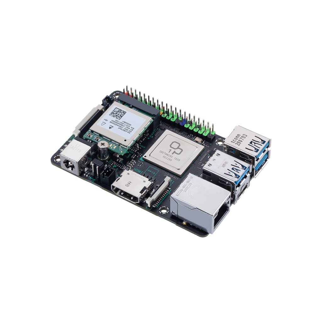 ASUS Tinker Board 2 - Placa SBC (Ordenador monoplaca), Procesador de 64 bits Arm Big.Little, Rendimiento Informático Mejorado y Menos Energía Consumada