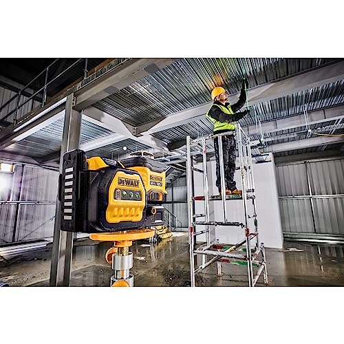 DEWALT DCE089D1G18-QW - Nivel Láser multilíneas verde 3 x 360°, Incluye cargador y batería 18V 2Ah
